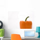 Side View Orange Pepper Wall Mural