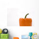 Side View Orange Pepper Wall Mural