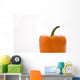 Side View Orange Pepper Wall Mural