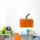 Side View Orange Pepper Wall Mural