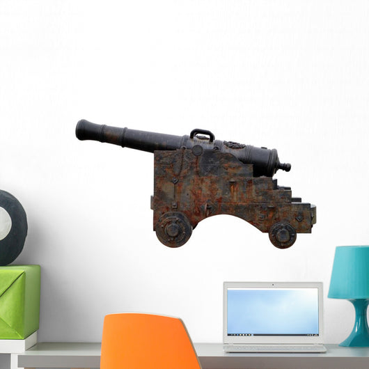 Ancient Cannon Wall Decal
