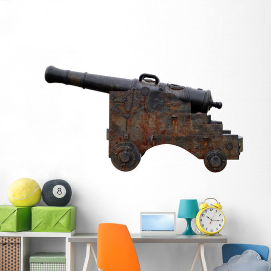 Ancient Cannon Wall Decal