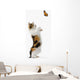 Kitten And Monarch Butterfly Wall Decal