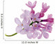 Lilac Flower Wall Decal