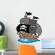 Pirate Sailboat Wall Decal