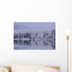 Early Winter Snow Greys The Trees Wall Mural