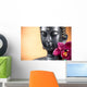 Bouddha Et Fleur Dorchide Wall Mural