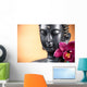 Bouddha Et Fleur Dorchide Wall Mural