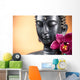 Bouddha Et Fleur Dorchide Wall Mural