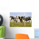 View Of Cows, Bas-Saint-Laurent Region, Quebec, Canada Wall Mural