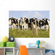 View Of Cows, Bas-Saint-Laurent Region, Quebec, Canada Wall Mural