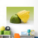 1/2 Organic Lemon And 1/2 Lime Wall Mural