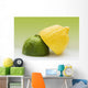 1/2 Organic Lemon And 1/2 Lime Wall Mural