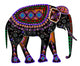 Ethnic Elephant Wall Decal