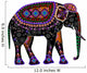 Ethnic Elephant Wall Decal