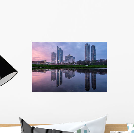 Downtown Milwaukee Wisconsin Wall Decal