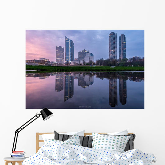 Downtown Milwaukee Wisconsin Wall Decal