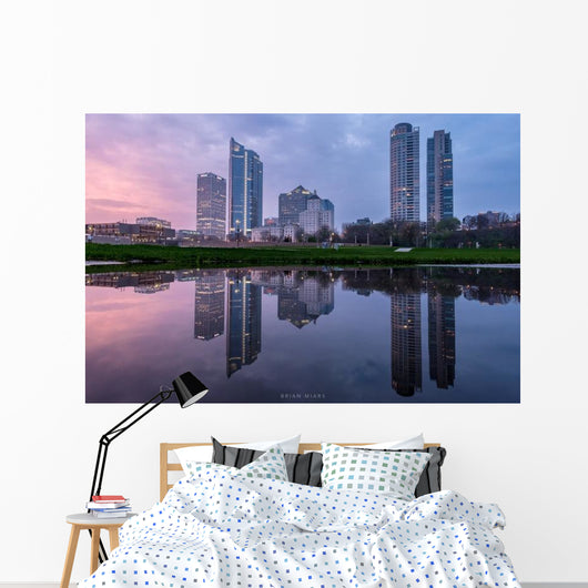 Downtown Milwaukee Wisconsin Wall Decal
