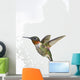 Ruby-Throated Hummingbird  Adult Males Wall Mural