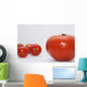 Little Tomatoes And One Big Tomato Wall Mural