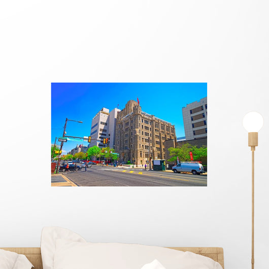 Conwell Hall Temple University Wall Decal