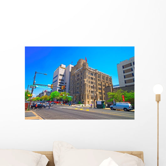 Conwell Hall Temple University Wall Decal
