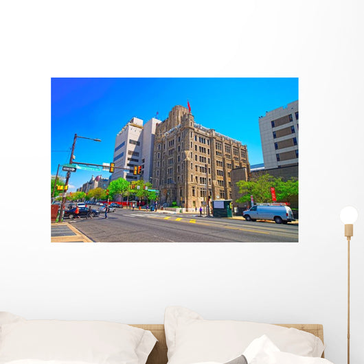 Conwell Hall Temple University Wall Decal