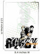Rugby Background Wall Mural
