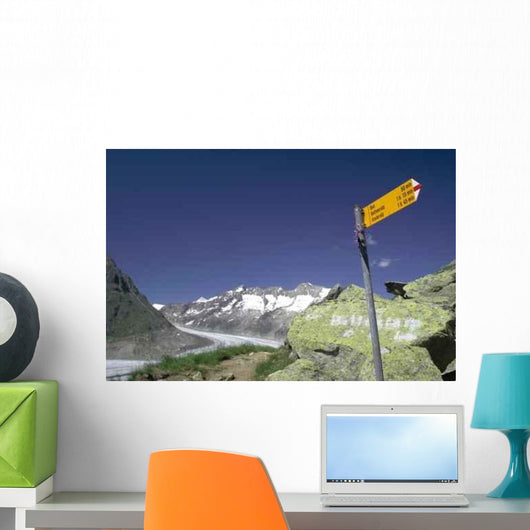 Glacier D'aletsch Wall Decal