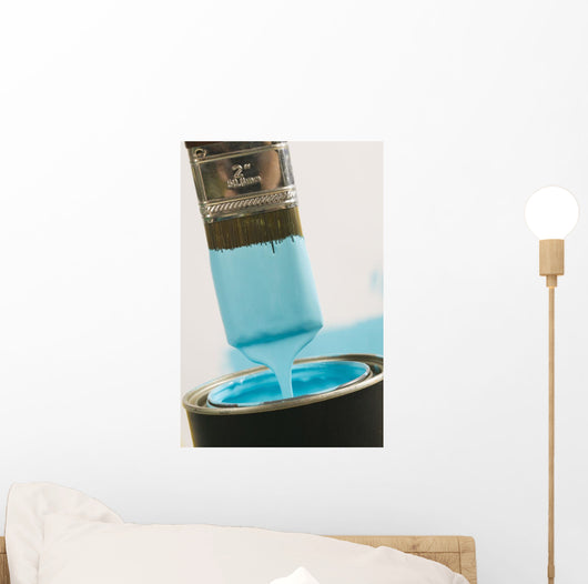 Small Paint Brush Dipped In Paint, Canada, British Columbia Wall Mural