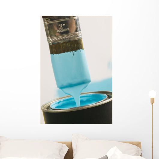 Small Paint Brush Dipped In Paint, Canada, British Columbia Wall Mural