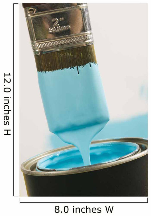 Small Paint Brush Dipped In Paint, Canada, British Columbia Wall Mural
