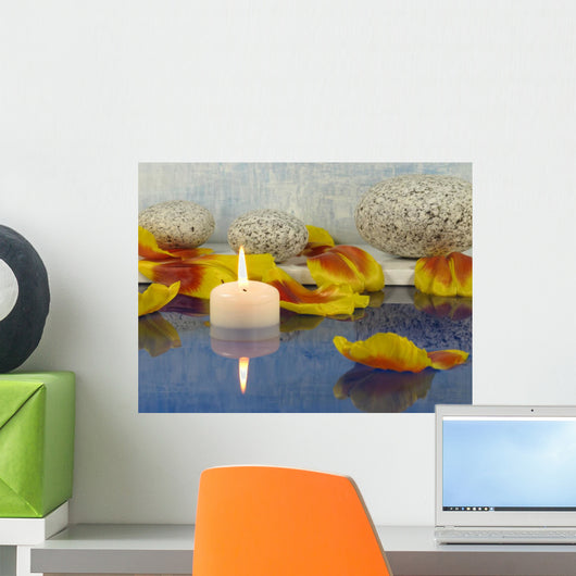 Arrangement with Petals Wall Decal