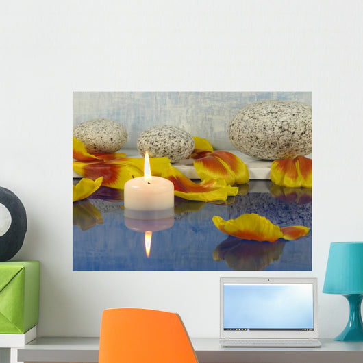 Arrangement with Petals Wall Decal