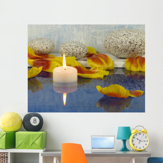 Arrangement with Petals Wall Decal