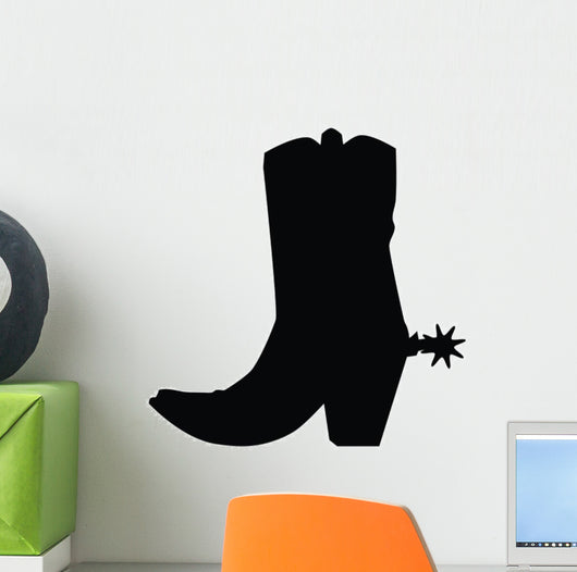 Cowboy Boot Wall Decal