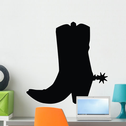 Cowboy Boot Wall Decal