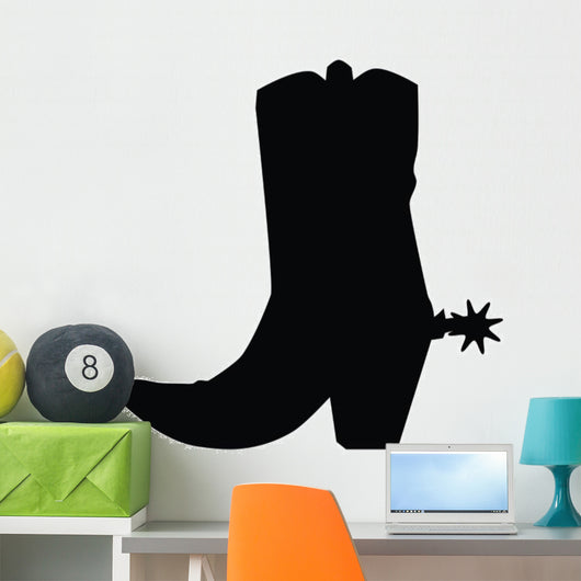 Cowboy Boot Wall Decal