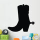 Cowboy Boot Wall Decal