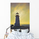 Sunset Over Peggy's Cove Lighthouse Wall Mural