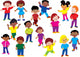 Happy Kids Different Nationalities