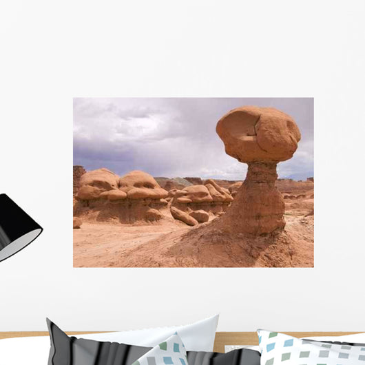 Sandstone Formation Resembling Et Wall Decal