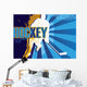 Hockey Abstract Poster