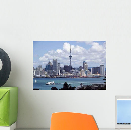 Auckland Skyline Wall Decal