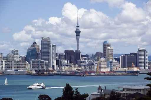 Auckland Skyline Wall Decal