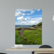 Blue Sky Highlands Wall Mural