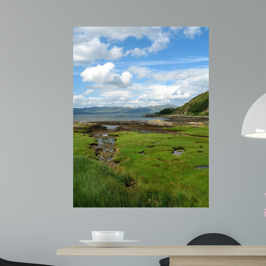 Blue Sky Highlands Wall Mural