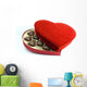 heart box with chocolates Wall Decal
