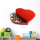 heart box with chocolates Wall Decal