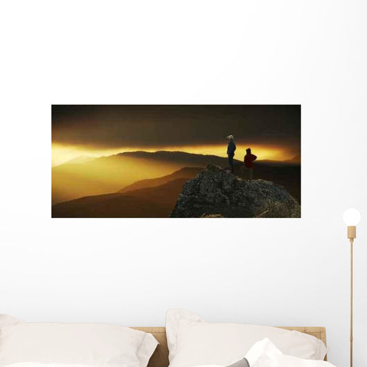 Looking Sunset Wall Decal